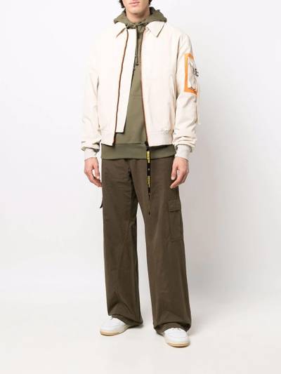 MSGM cargo-pocket bomber jacket outlook