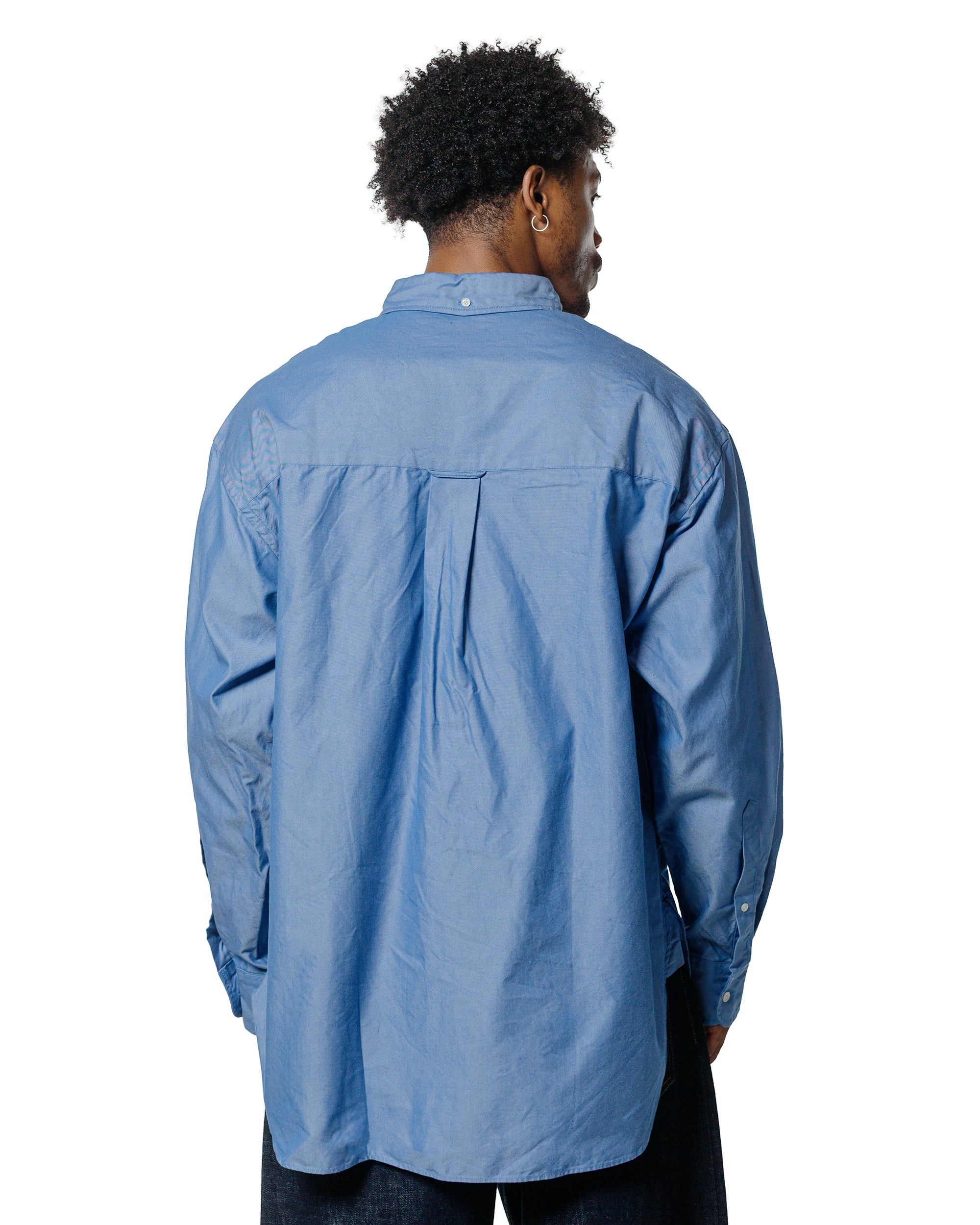 Studio Nicholson Lisa Oxford Shirt Blue - 3