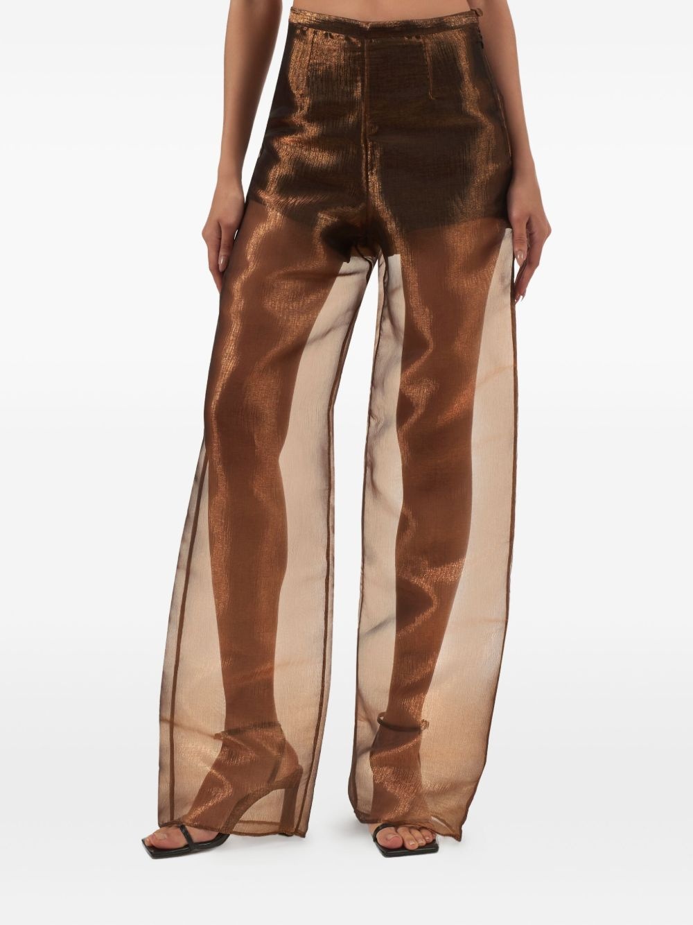 Marlene see-through trousers - 3