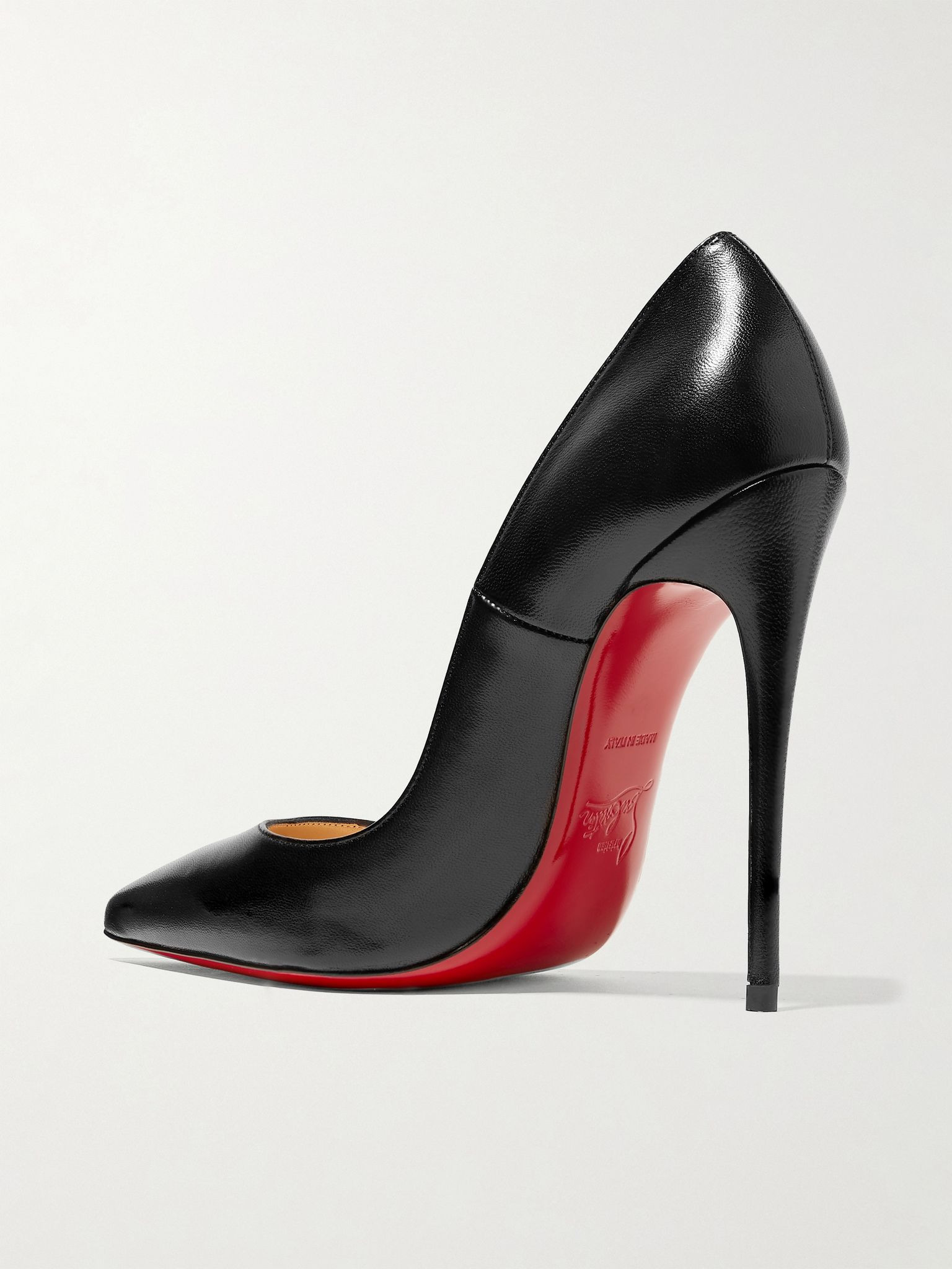 So Kate 120 leather pumps Black - 3