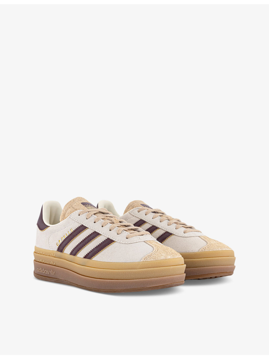 Gazelle Bold brand-stripe suede low-top trainers - 3