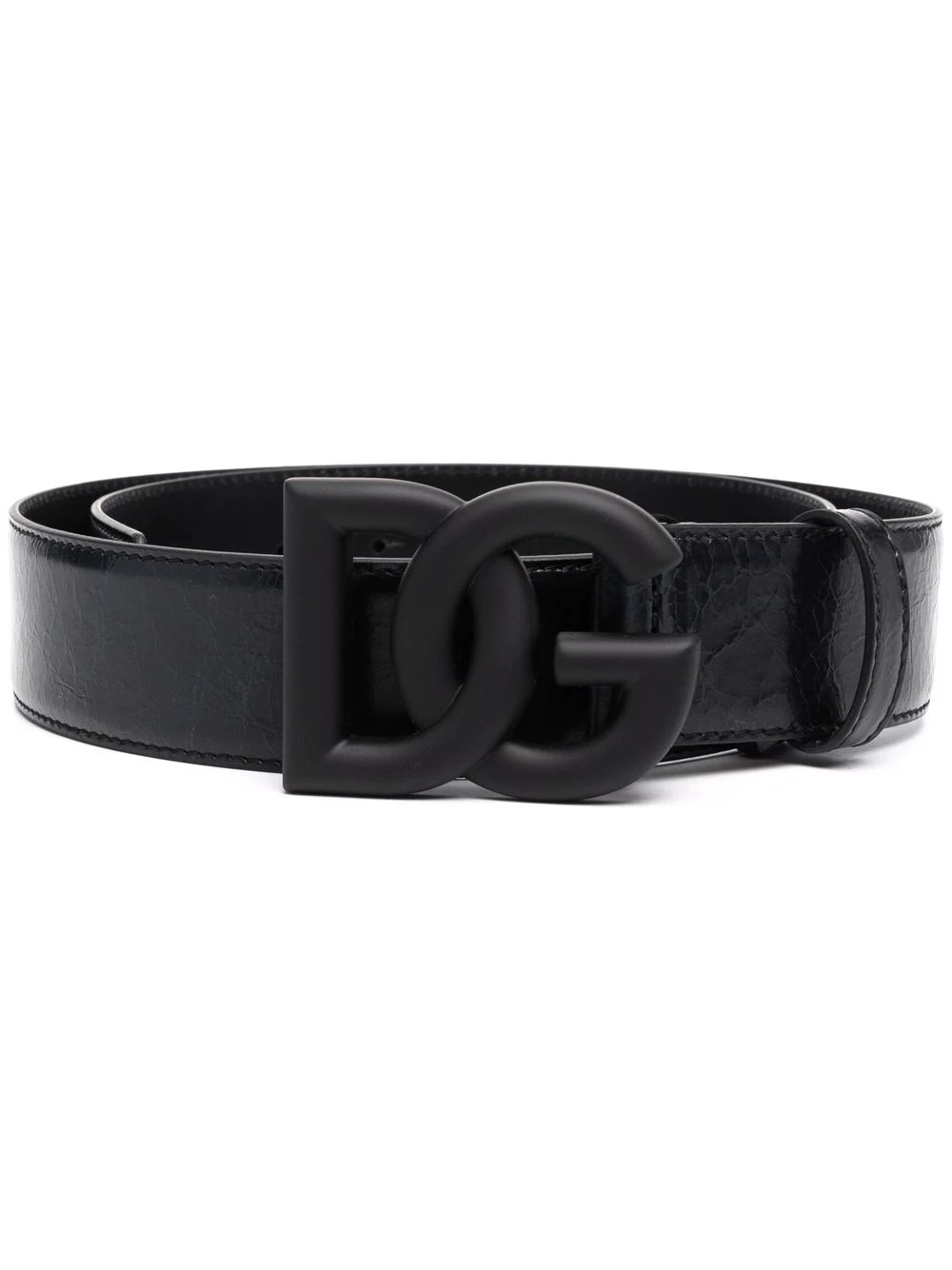 logo buckle belt - 1