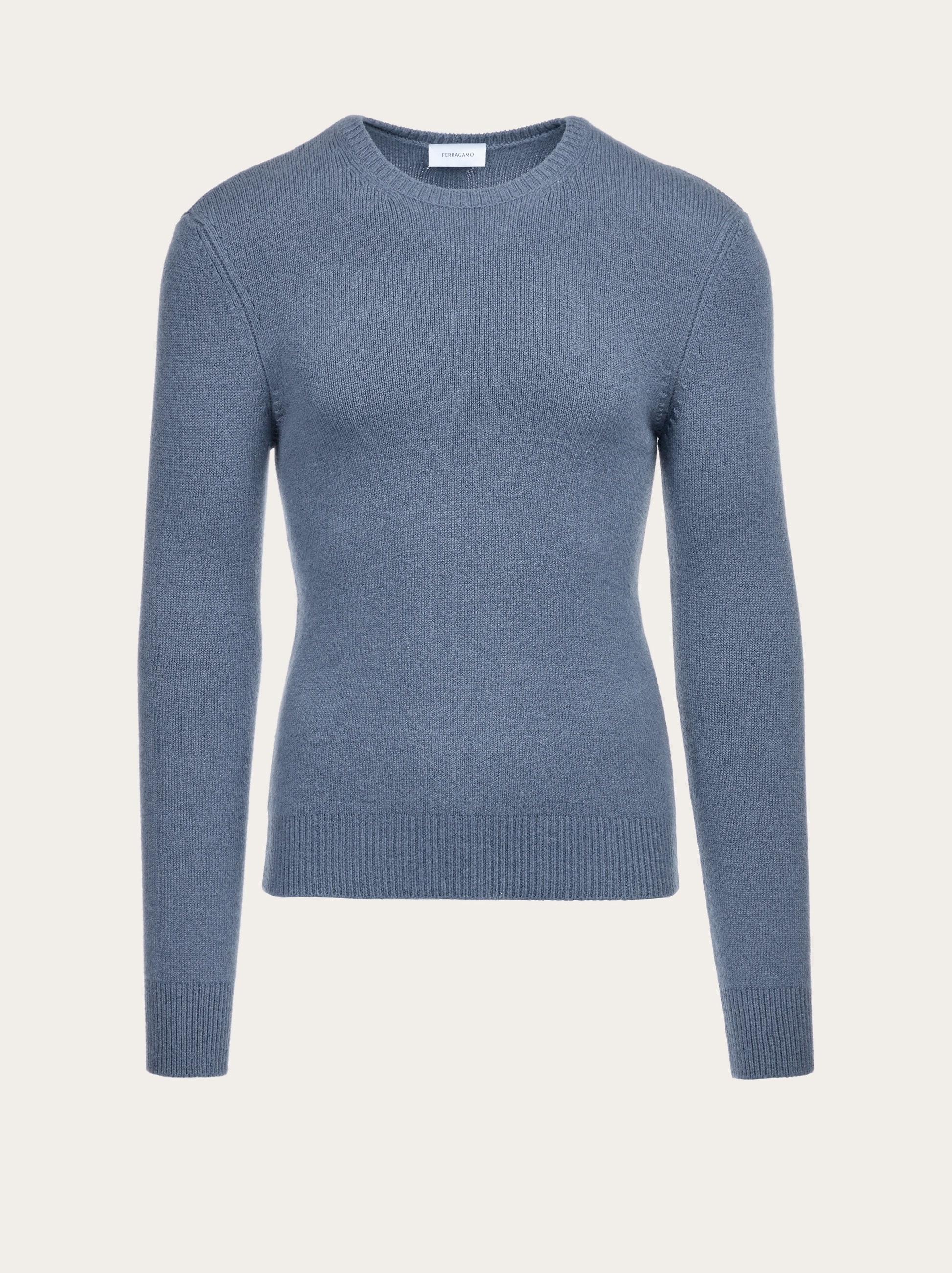 Slim fit crew neck sweater - 1