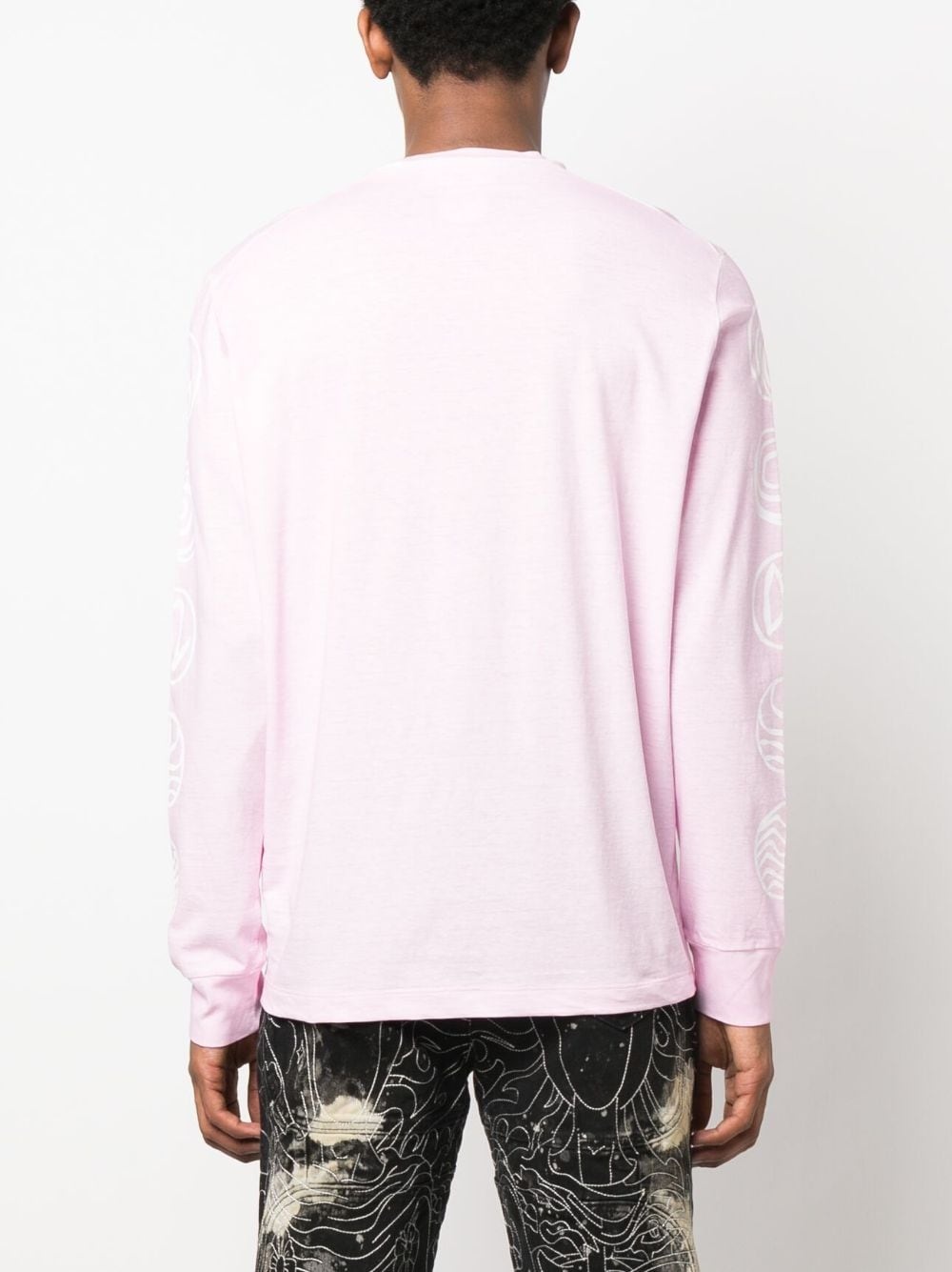 graphic-print cotton sweatshirt - 4