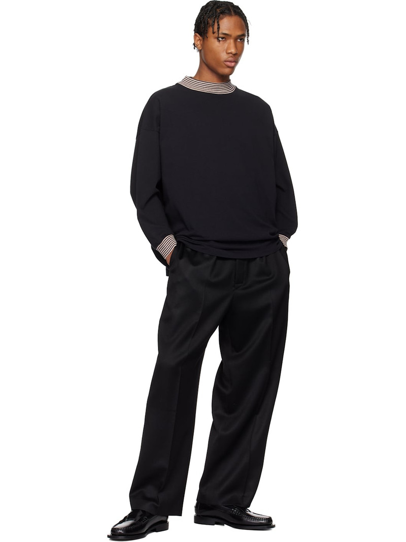 BODE Black Duotone Mockneck Top outlook
