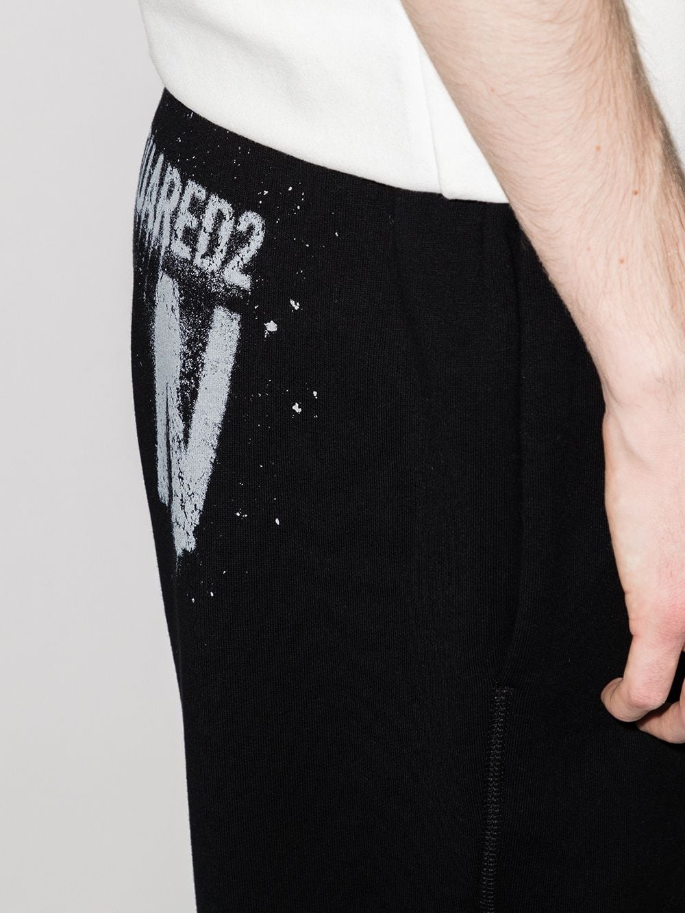 Icon-print track pants - 4