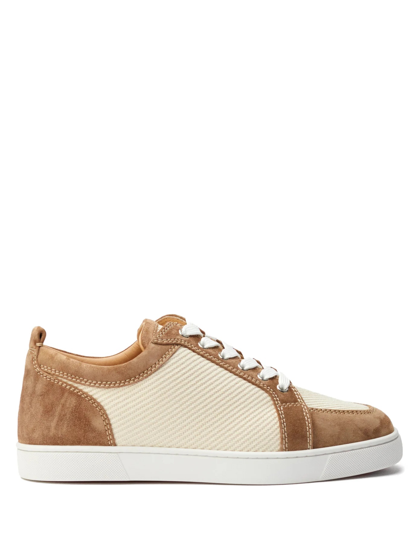 Rantulow suede and canvas trainers - 1