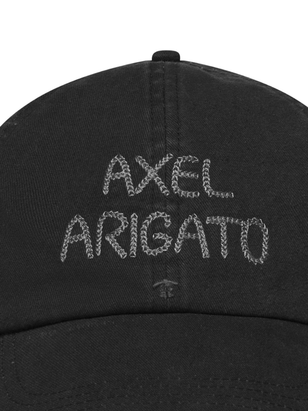 chain-stitch distressed cap - 3