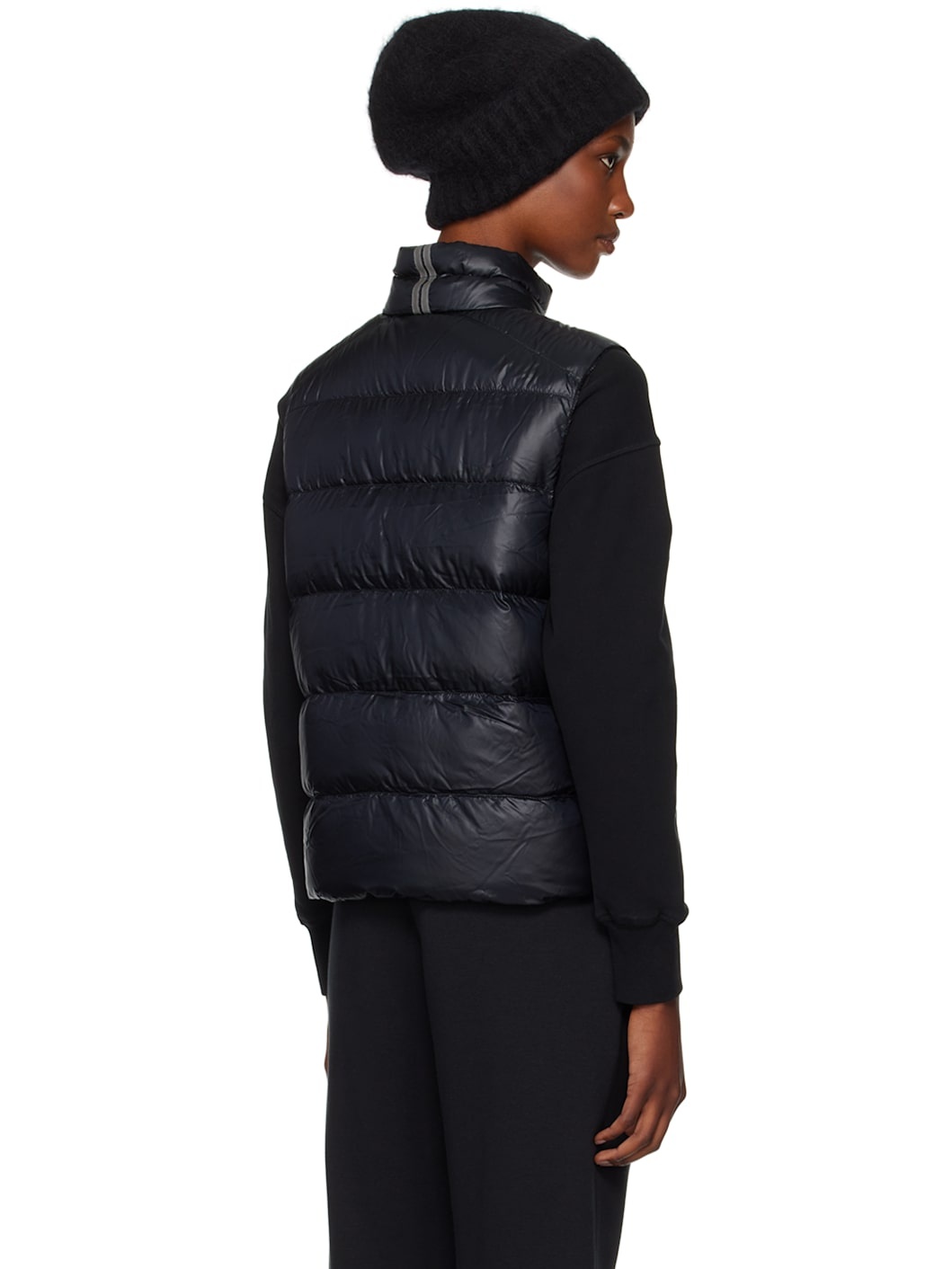 Black Cypress Down Vest - 3