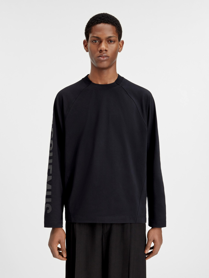 JACQUEMUS Le t-shirt Typo manches longues outlook