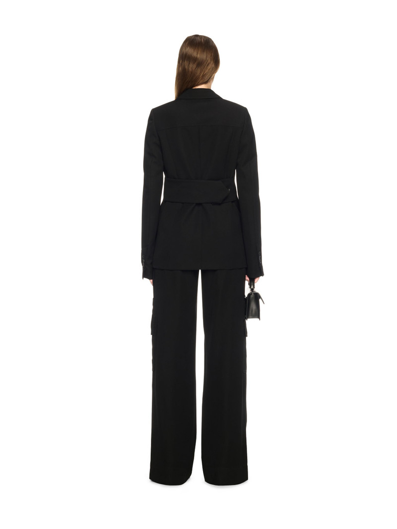 Black Toybox Wool Cargo Pants 4