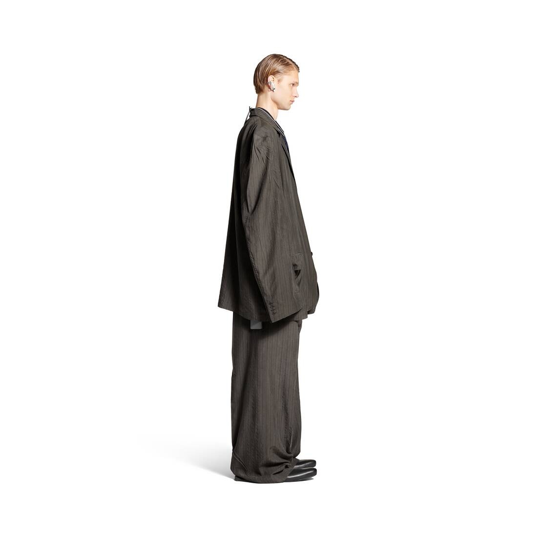 Men's Tailored Jacket in Grey - 3