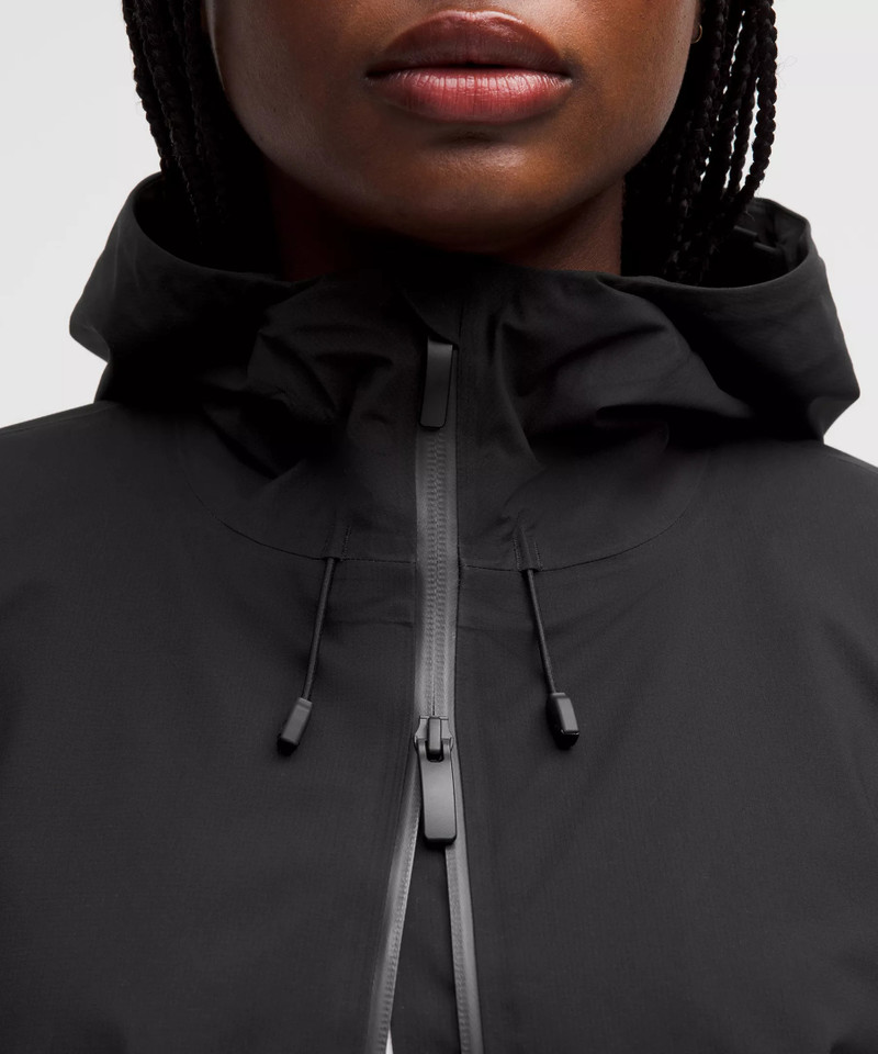 Lightweight Cinch-Waist Rain Coat 6