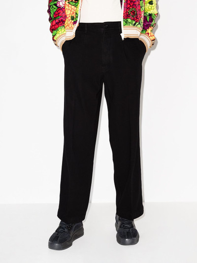 KENZO high-waisted straight-leg trousers outlook