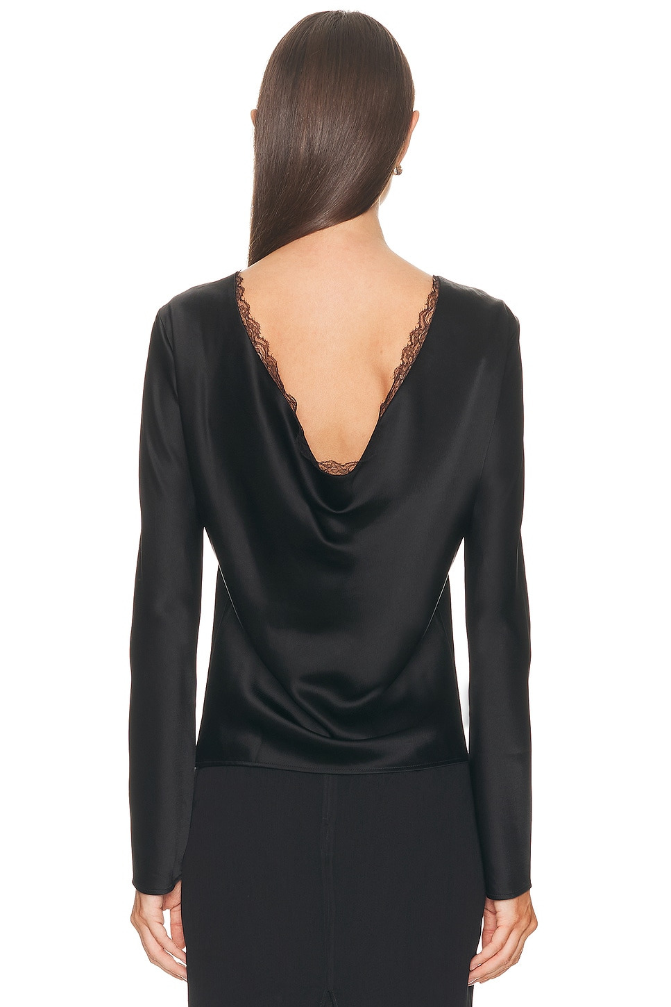 Barb Lace Low Back Top - 4