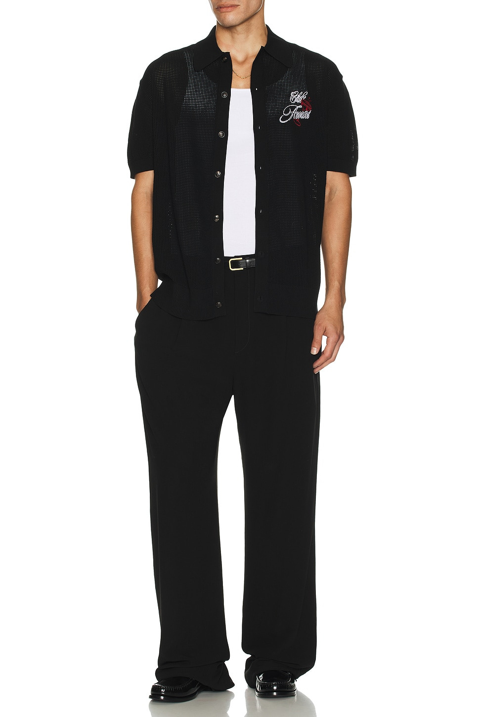 Club Amiri Crochet Shirt - 5