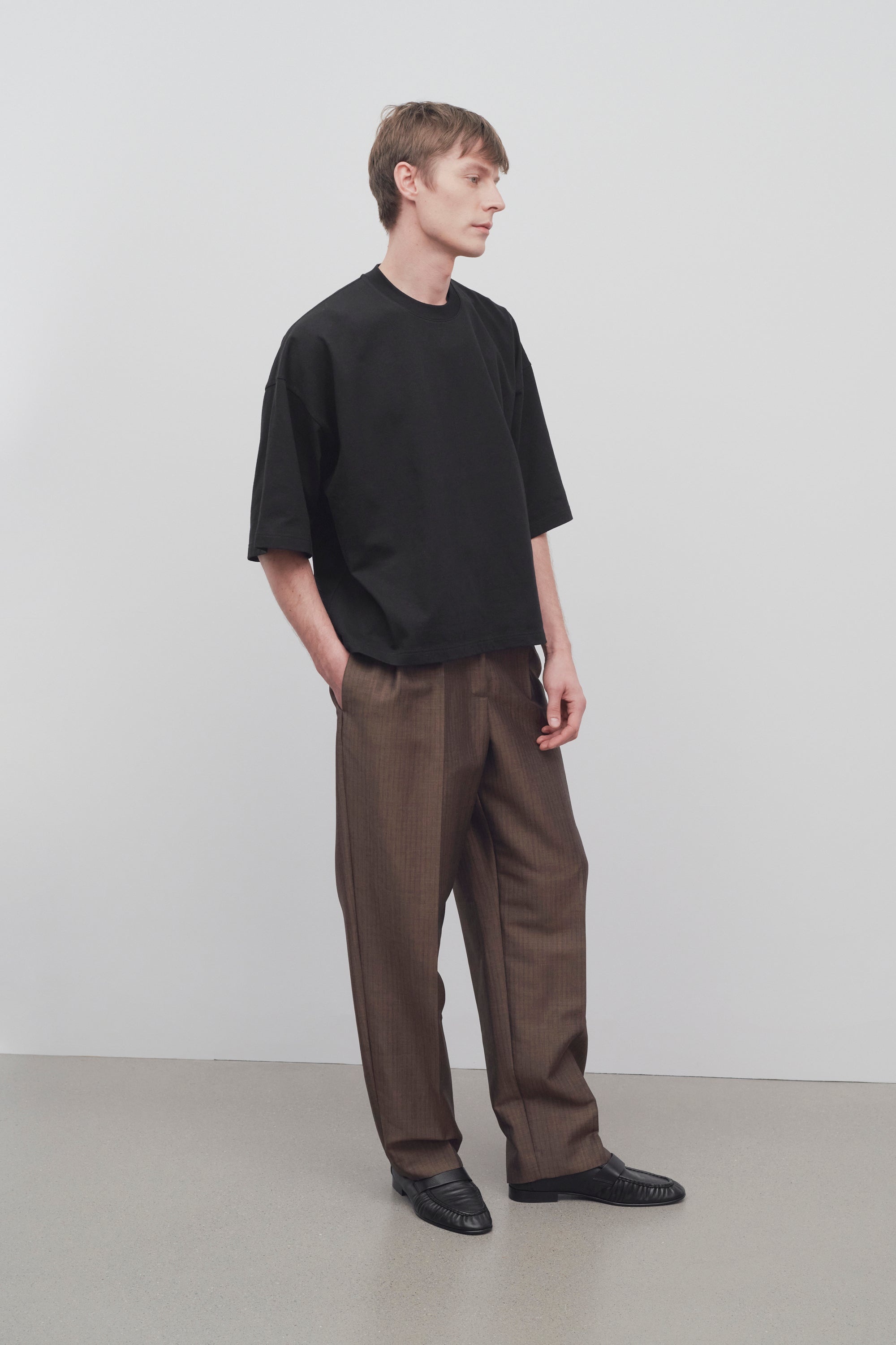 Saverio Pant in Mohair and Wool - 4