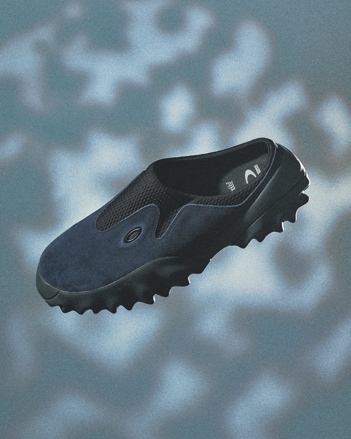 Oakley Factory Team Suede Chop Saw Mule - Navy/Black - 9