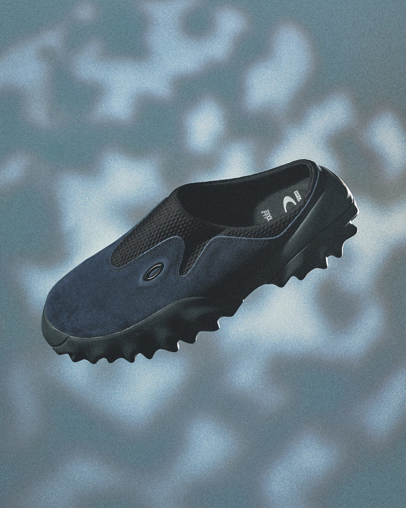 Oakley Factory Team Suede Chop Saw Mule - Navy/Black 9