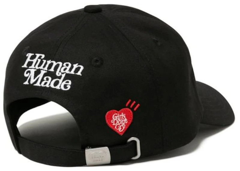 Human Made Human Made x BROOKLYN MACHINE WORKS x Girls Don’t Cry 6 Panel Cap Black outlook
