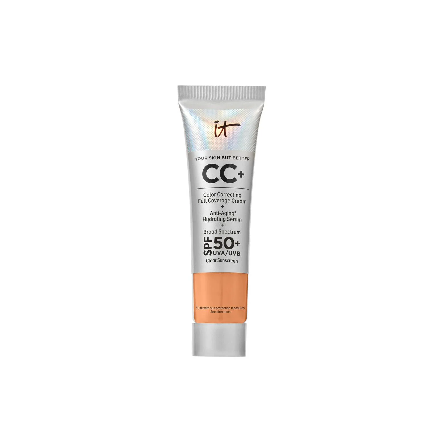 CC+ Cream Full-Coverage Foundation with SPF 50+ Travel Size - 1