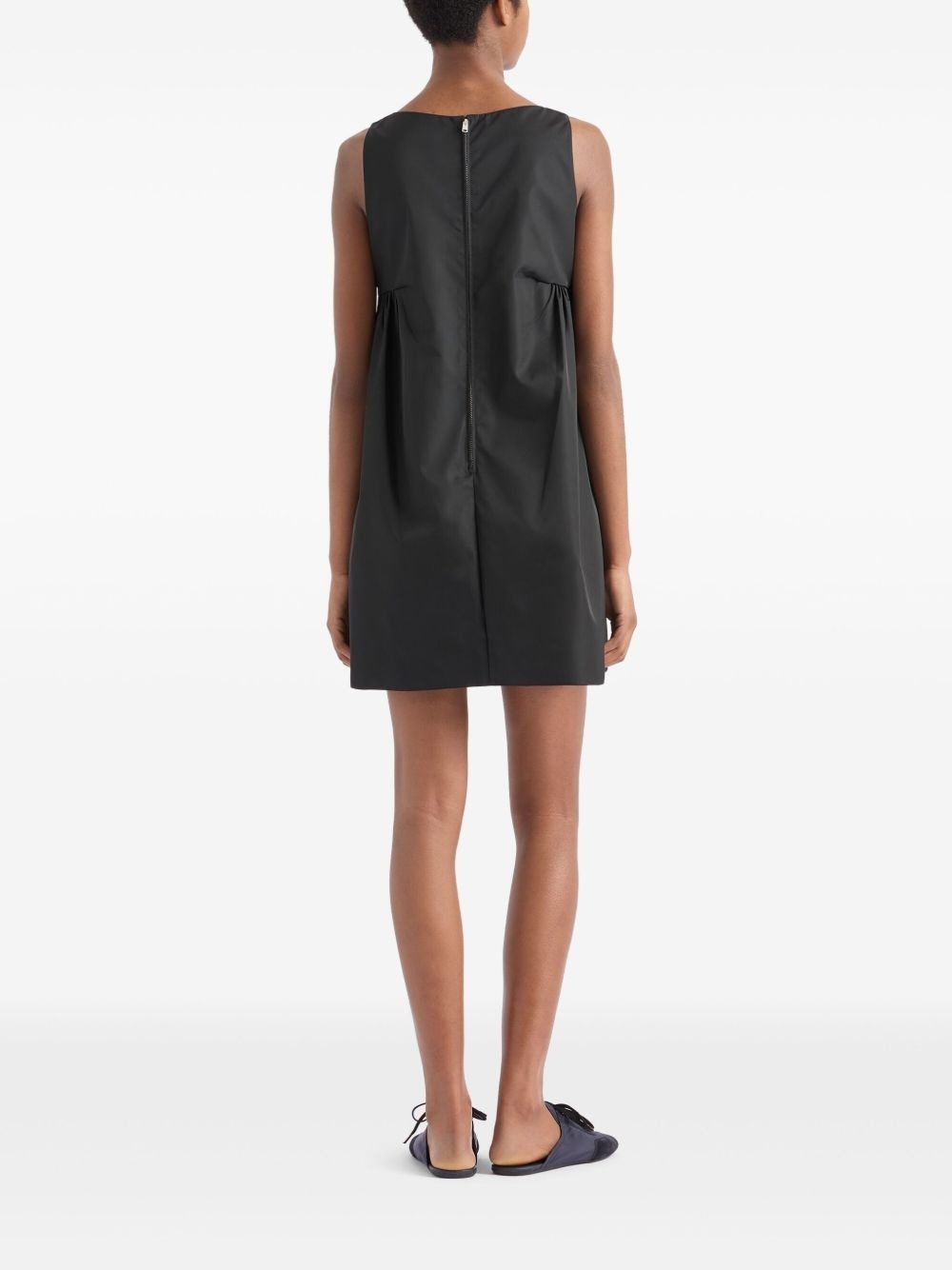 triangle-logo mini dress - 3