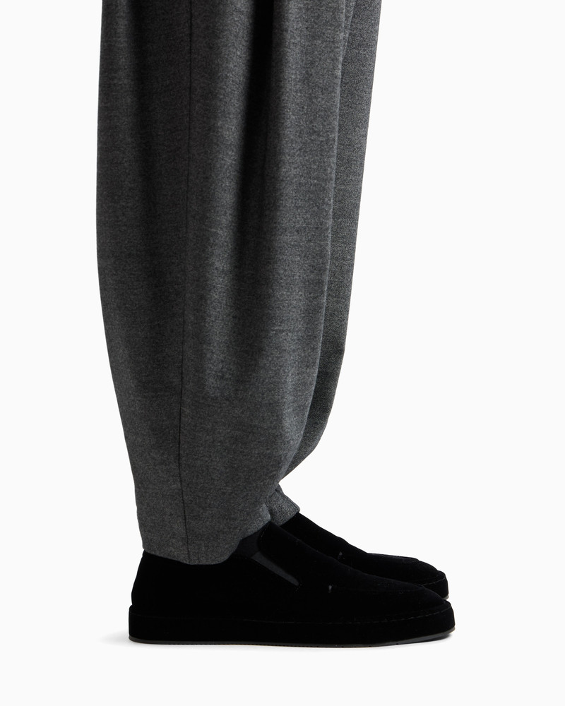 GIORGIO’S VELVET SLIP-ONS 8