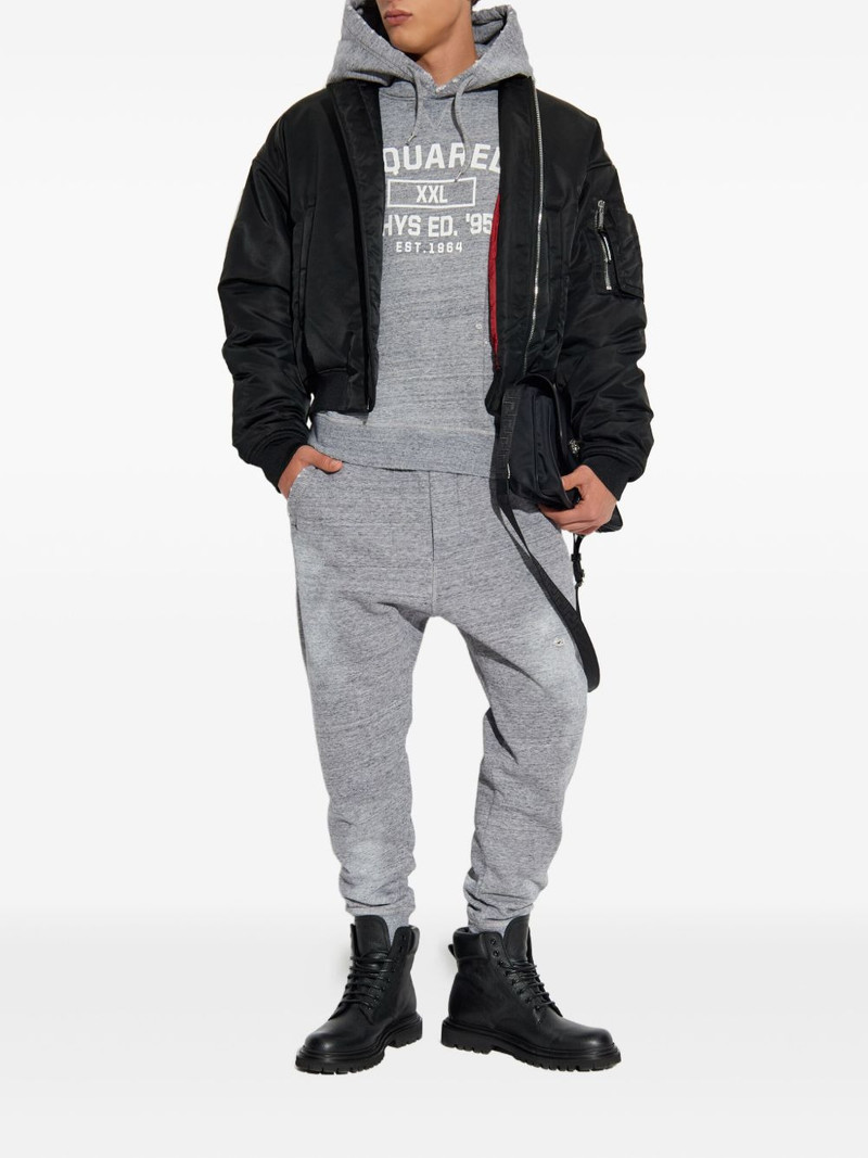 DSQUARED2 zip-fastening bomber jacket outlook