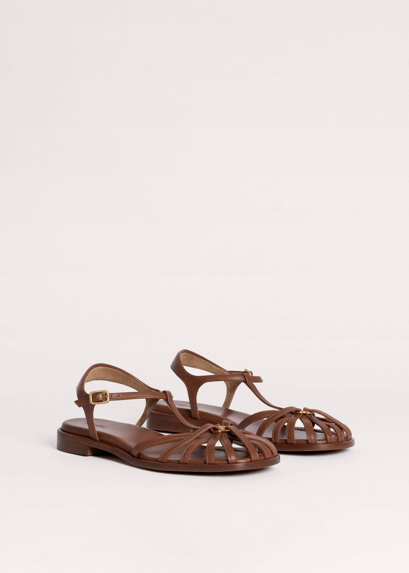 T-Bar Caged Sandal - 1