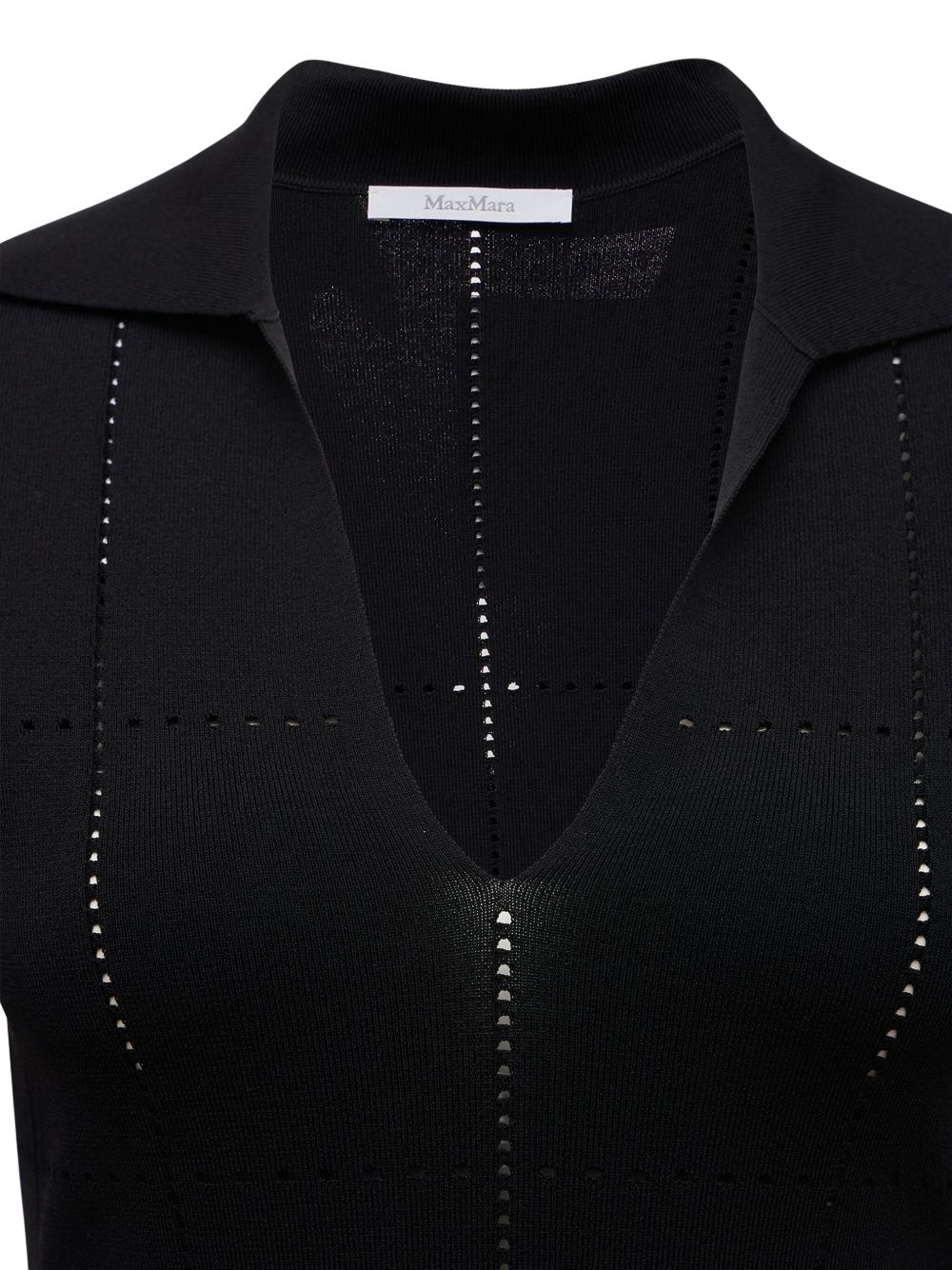 perforated mini dress - 3