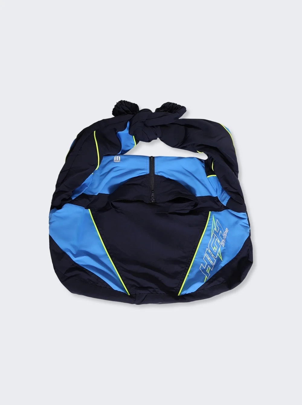 Track Jacket Tote Bag Blue Navy - 1