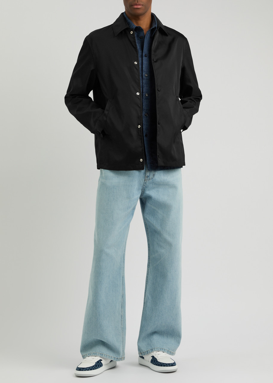 Givenchy Logo-embroidered Taffeta Overshirt - 4