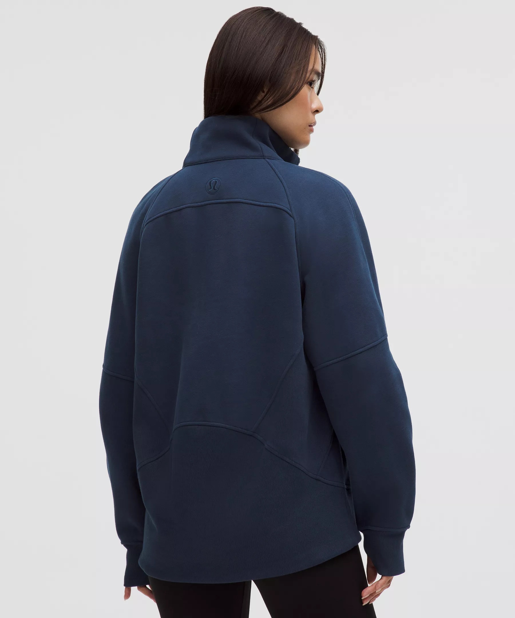 Scuba Oversized Funnel-Neck Half Zip *Long - 3