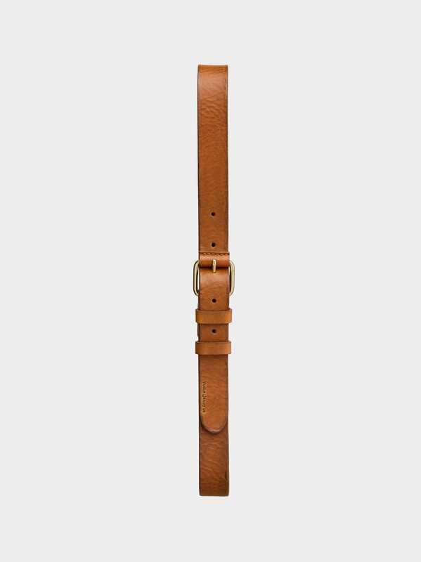 Dwayne Leather Belt Toffee Brown - 1