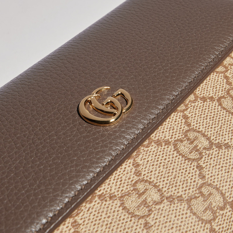 Bi-color GG Marmont continental wallet 4