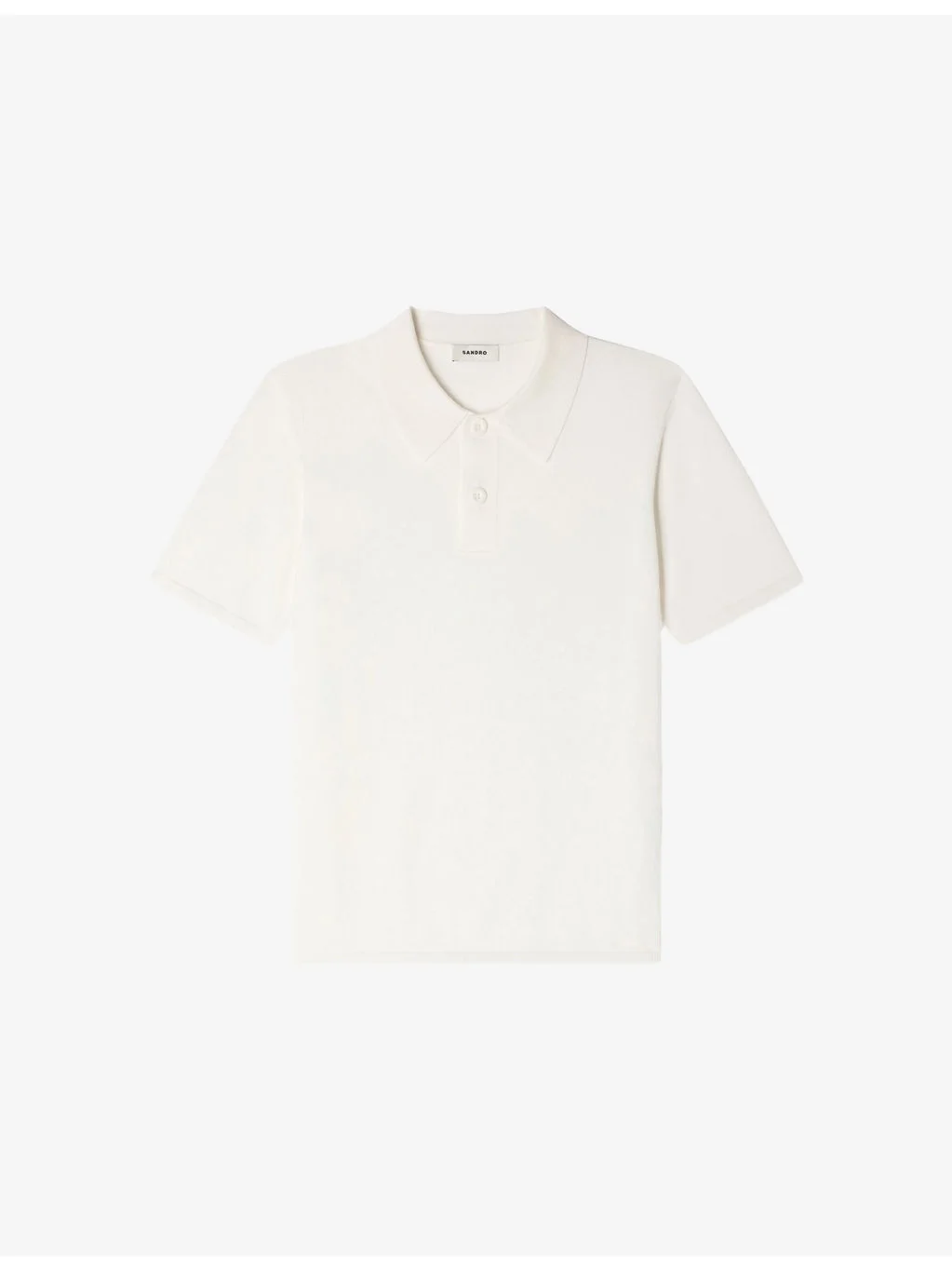 Slightly-Shiny Stretch-Woven Polo-Shirt - 1