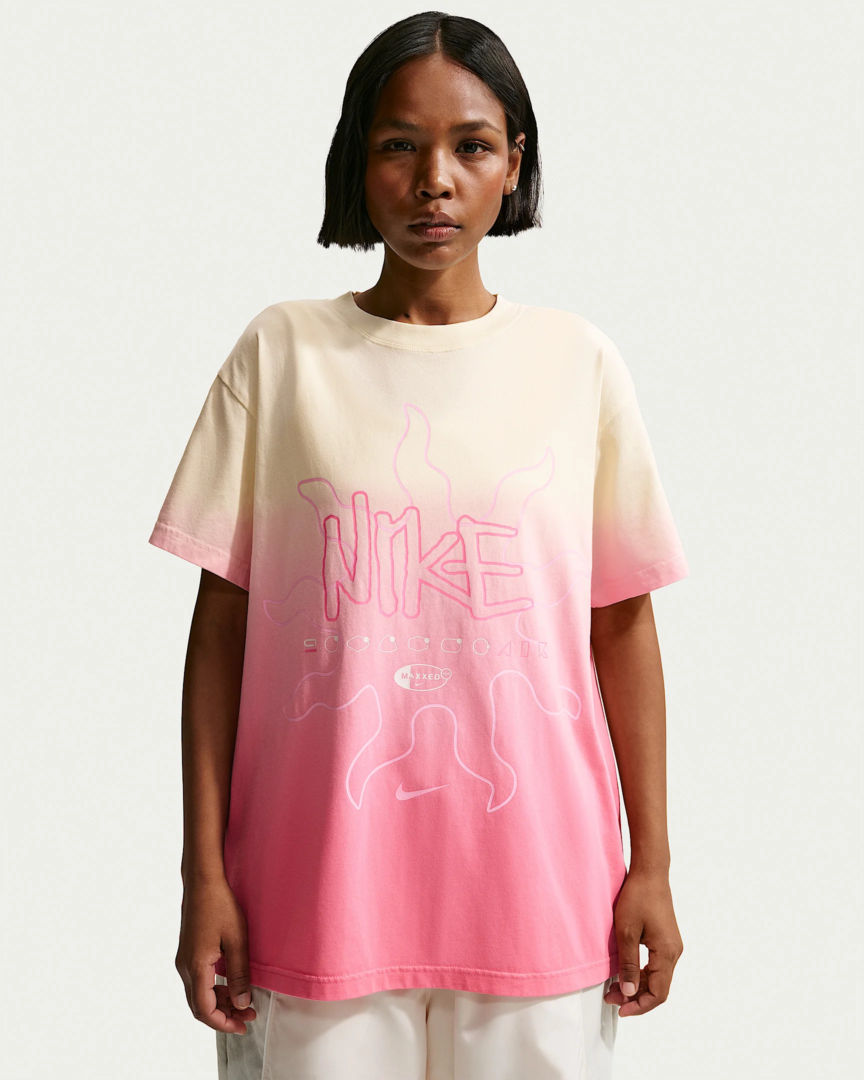 Nike Sportswear Women's Oversized Short-Sleeve T-Shirt - 1