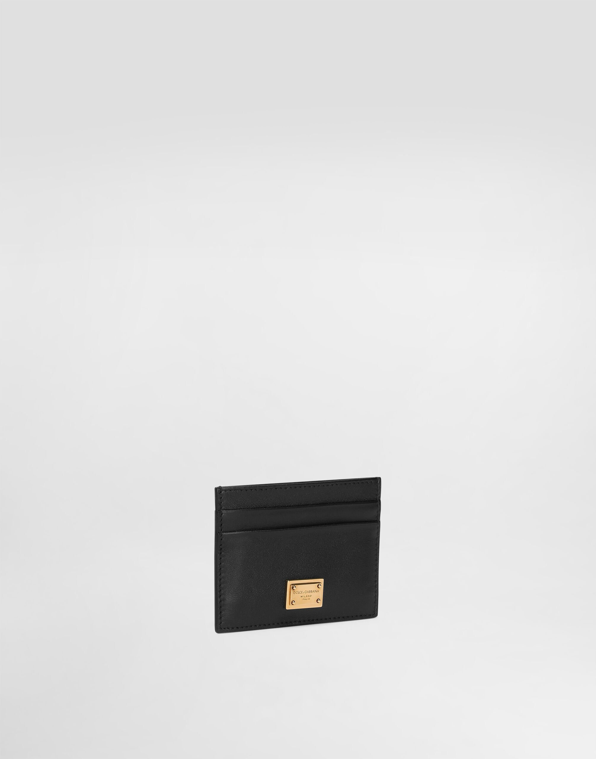 Plongé calfskin card holder - 2