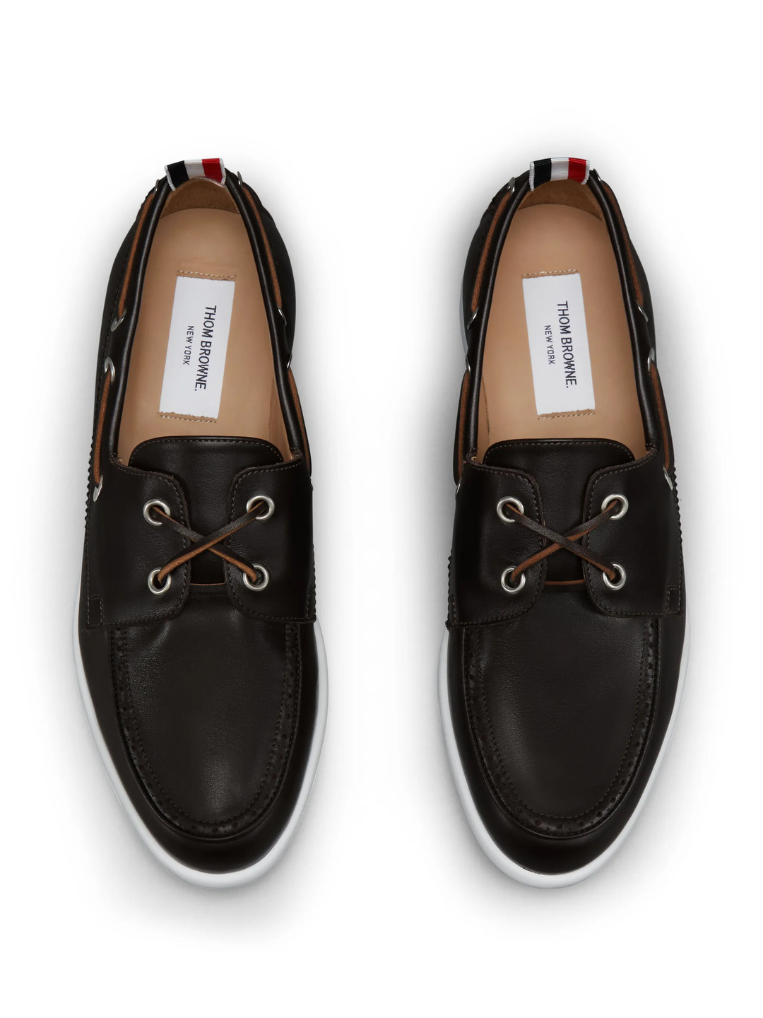 Baby Calf Leather Boat Shoe - 4