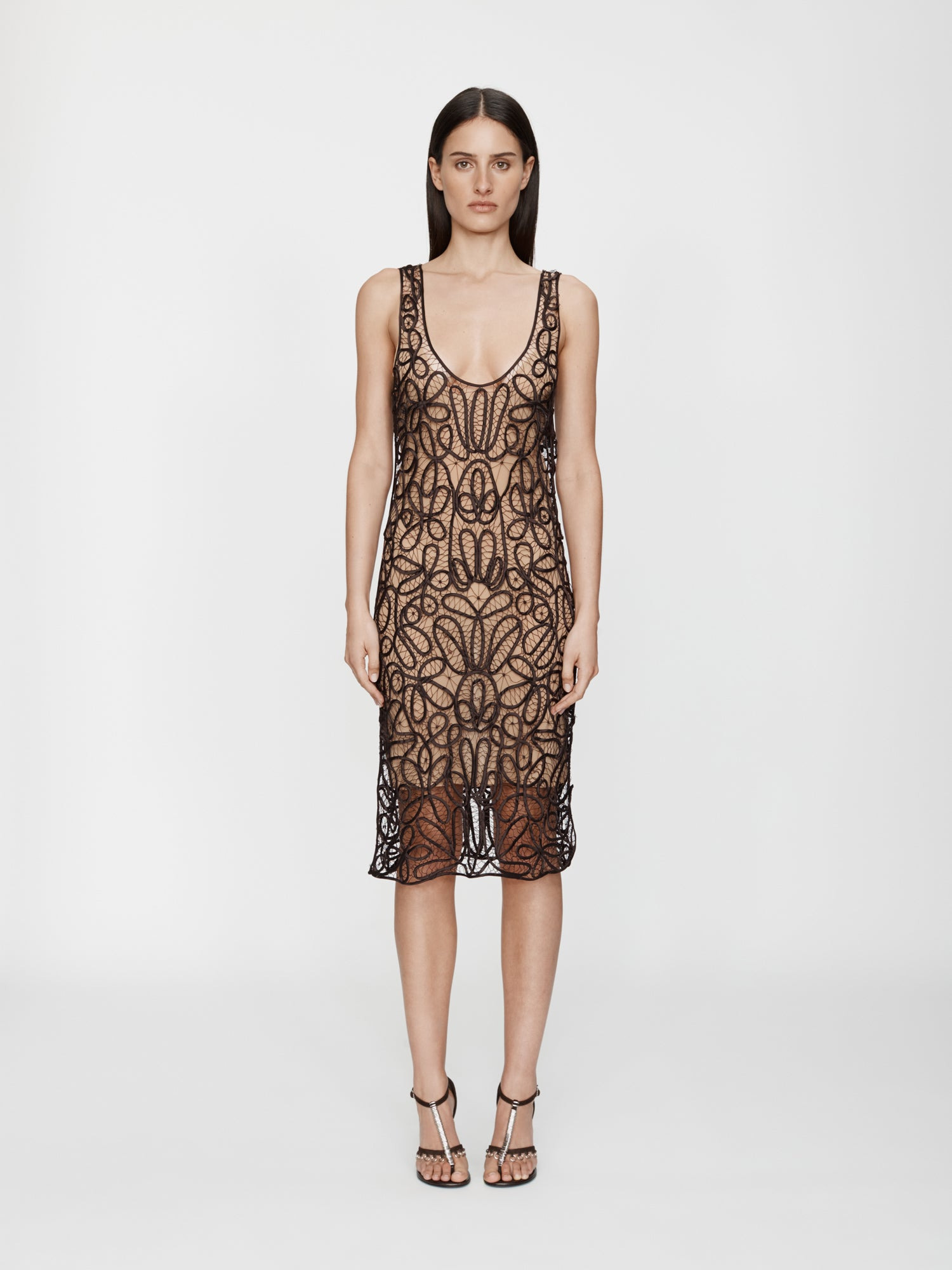 Meander Lace Tank Dress - 3