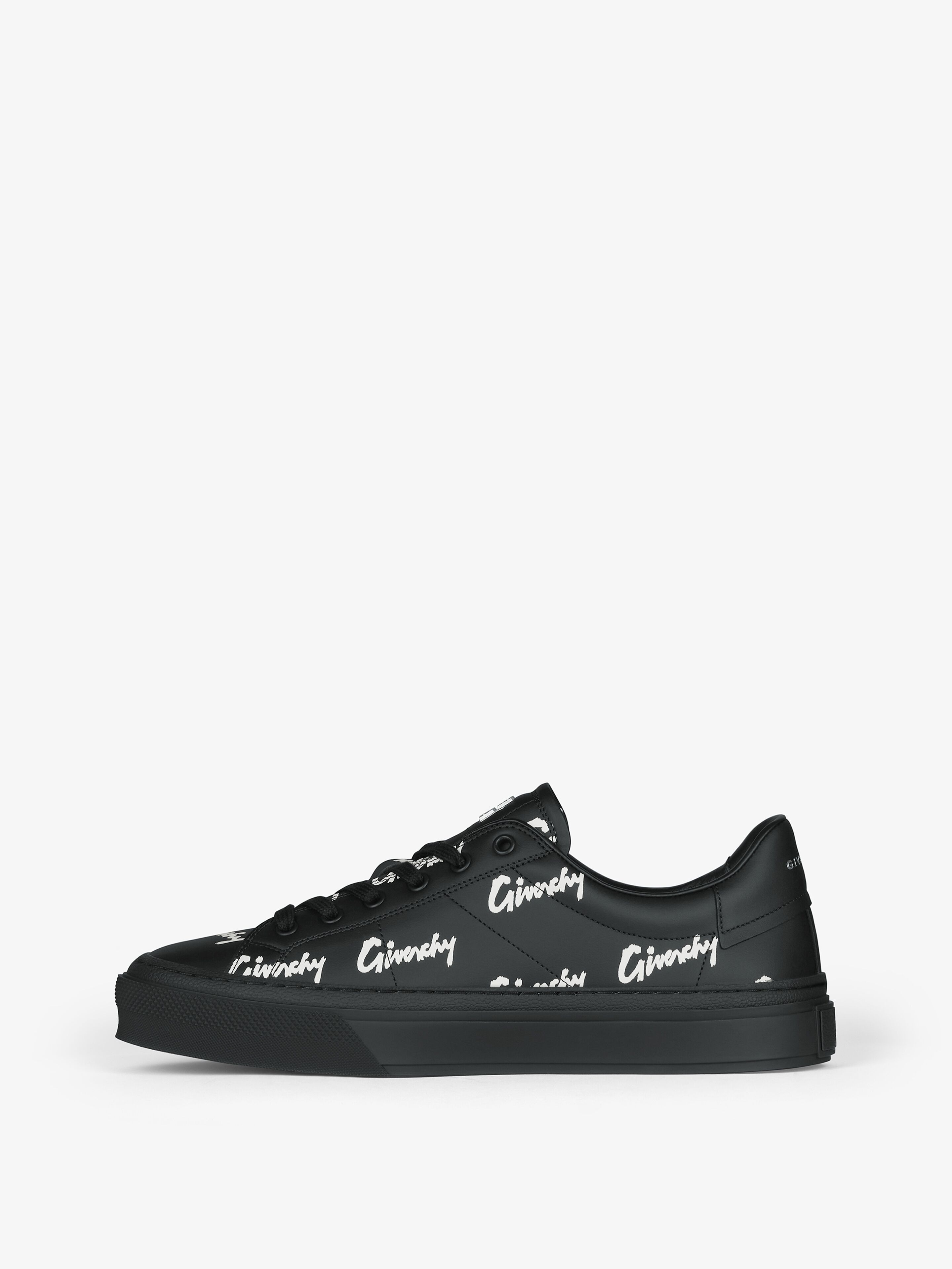 CITY SPORT SNEAKERS IN ALL-OVER GIVENCHY PRINTED LEATHER - 3