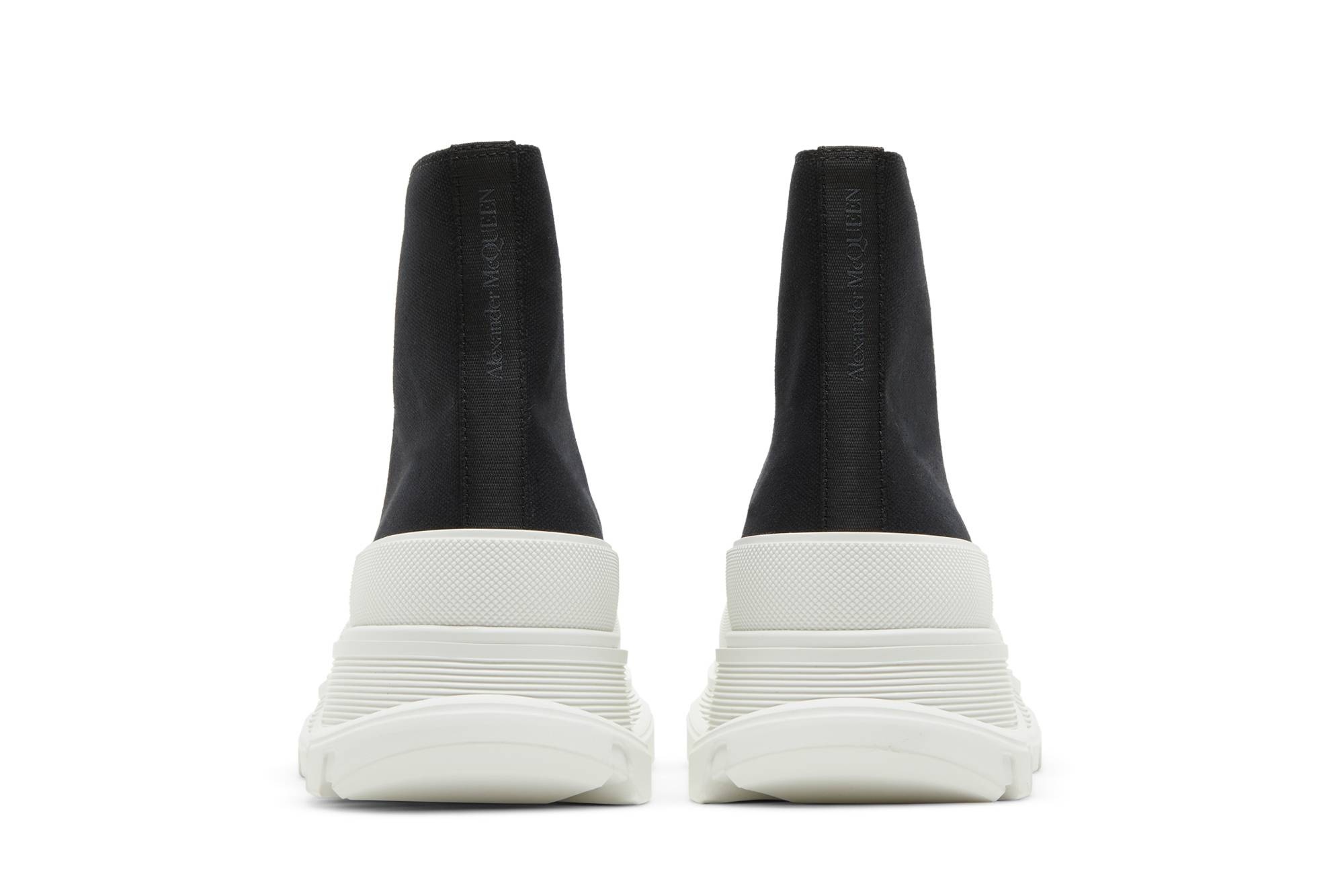 Alexander McQueen Tread Slick Boots 'Black White' - 6