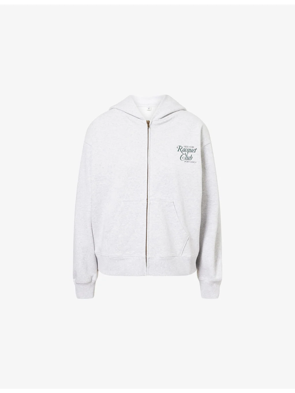 NYRC Zip-Up Cotton-Jersey Hoody - 1