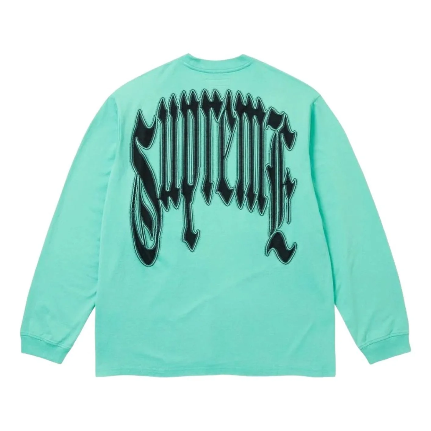 Supreme FW26 Intarsia L/S T-Shirt 'Teal' 882118 - 1
