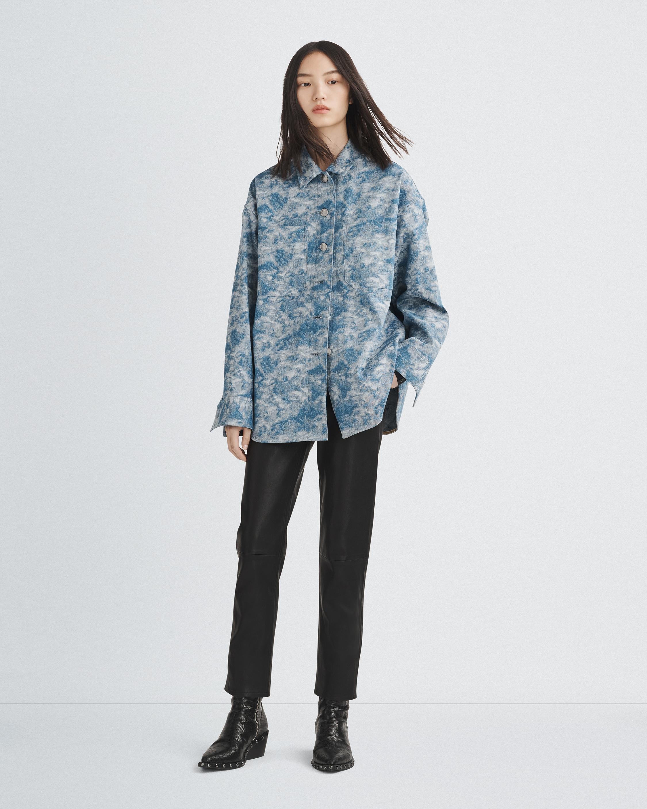 Lory Denim Shirt Jacket
Oversized Fit Jacket - 8