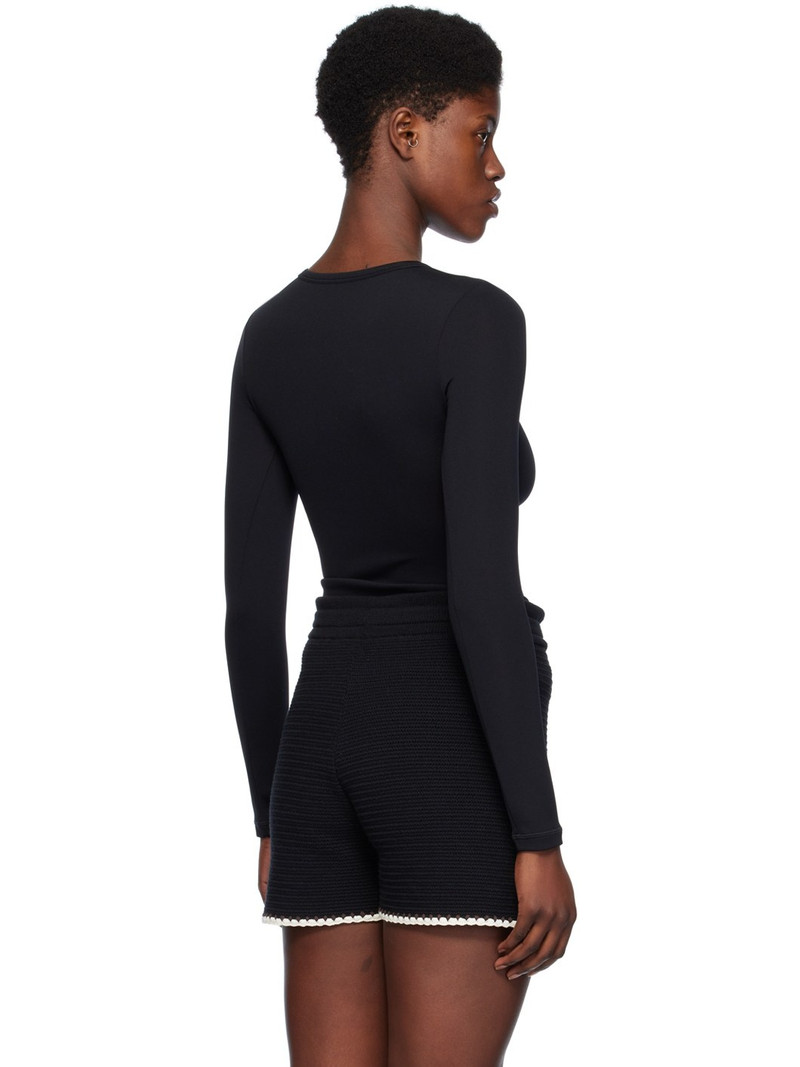 Black Swim Long Sleeve T-Shirt 3