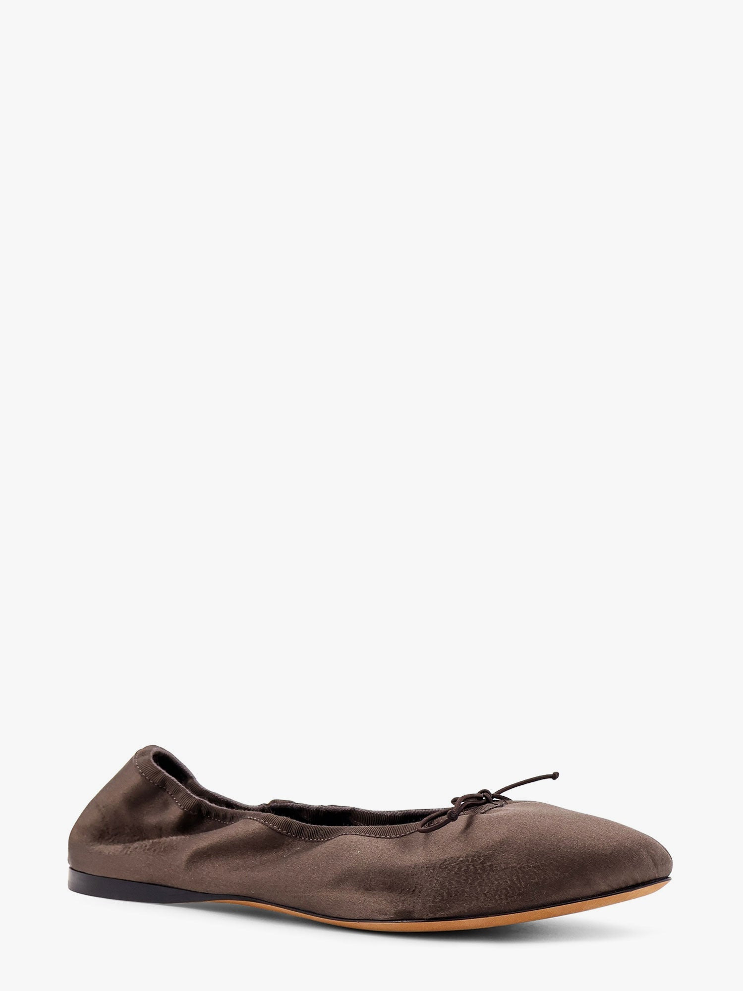 Awar Flat Satin Ballerinas - 3