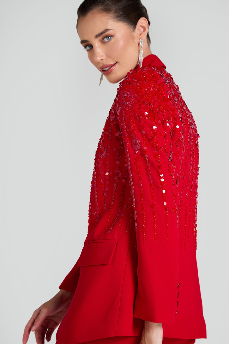 Lucille Red Blazer 5
