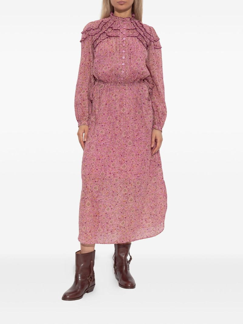 Isabel Marant Étoile floral-print midi dress outlook