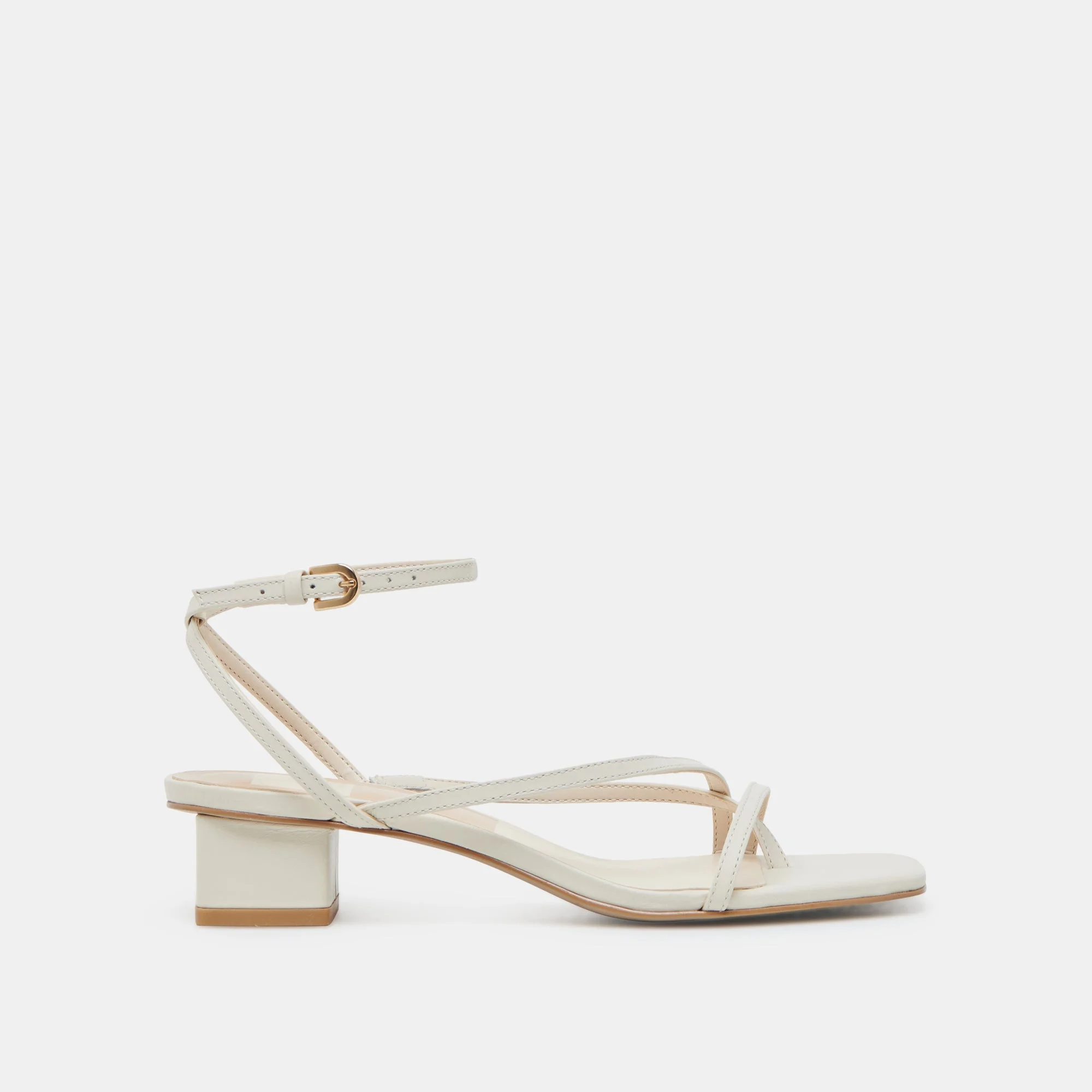 KARLOS SANDALS BONE LEATHER - 1